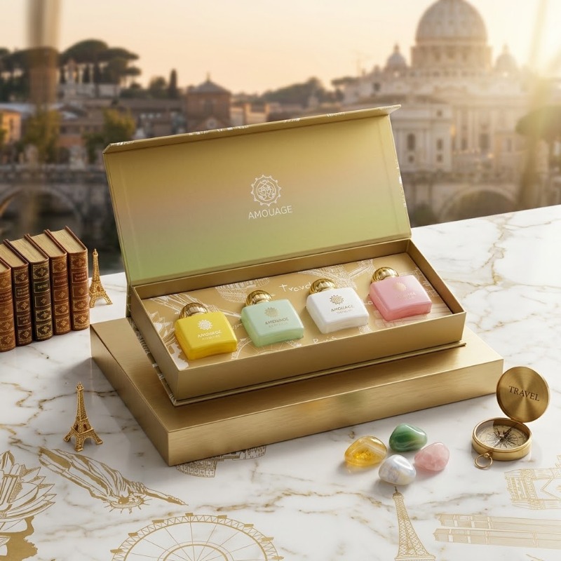 AMOUAGE Perfume Gift Set Unise - đánh giá và giá The Collection Perfume Fragrance