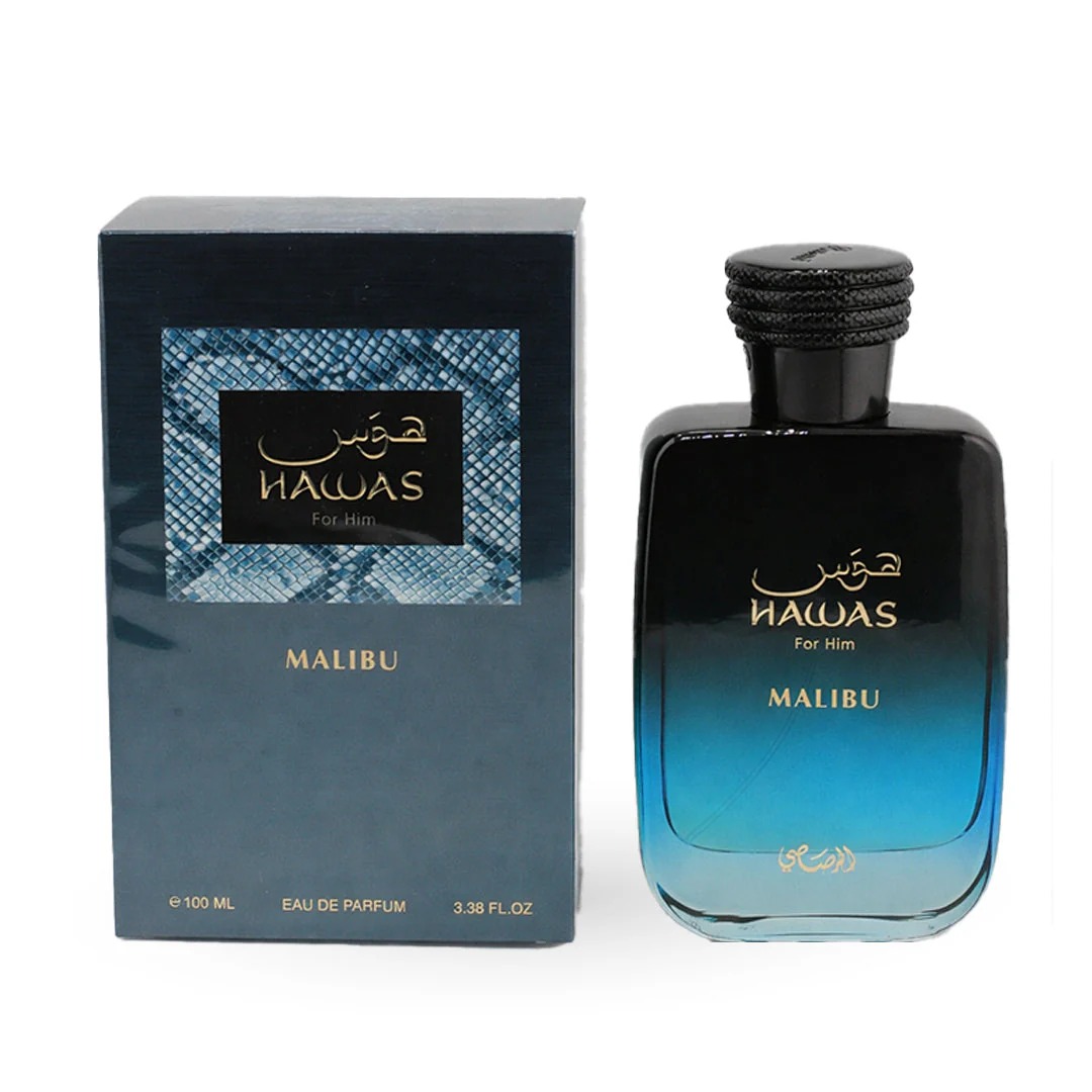 Rasasi Hawas Malibu For Him ED - đánh giá và giá Perfume Fragrance Concentration
